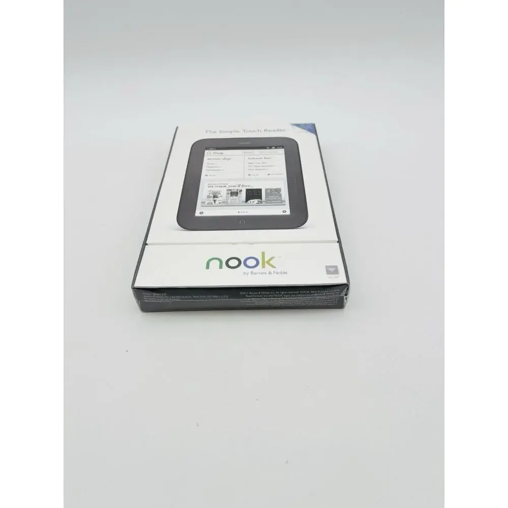 New Barnes & Noble Nook Simple Touch Reader Wi-Fi 6” eReader NEW Factory Sealed